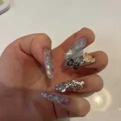 ホログラム ネイルチップ 付け爪