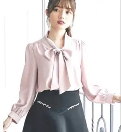 【BLACK eye様専用】♡tocco closet♡ ボウタイりぼんブラウスのサムネイル