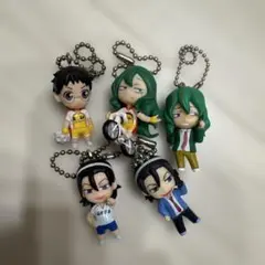 弱虫ペダル　スイングキーホルダー　ガチャ　小野田坂道 巻島裕介　東堂尽八