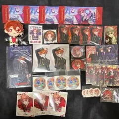 ツイステ エース 缶バッジ アクスタ ウエハース メタカ カード まとめ