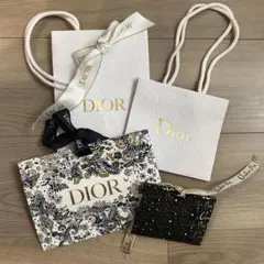 DIOR ショッパー　ギフトバッグ 4点セット