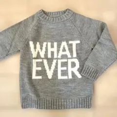 ZARA グレー WHAT EVER セーター 116
