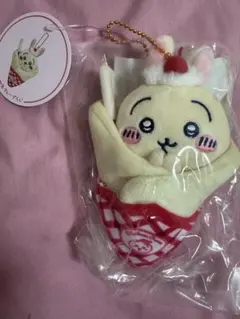 ちいかわ クレープくじ C賞 クレープになっちゃった マスコット うさぎ