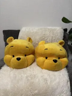 くまのプーさん 2個セット　ディズニー ファンキャップ ぬいぐるみ　帽子
