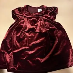 baby GAP バーガンディ ワンピース 18-24ヶ月
