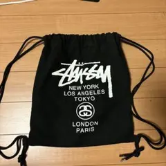 Stussy ナップサック ブラック
