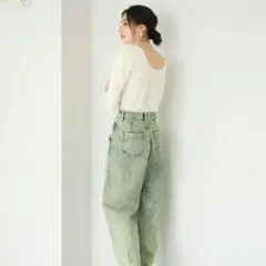 新品タグ付き✨️BAYFLOW 長袖Tシャツ バッグオープンT オフホワイト 綿