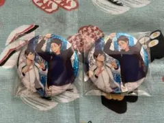 ハイキュー　缶バッジビスケット　影山飛雄&赤葦京治　2点セット