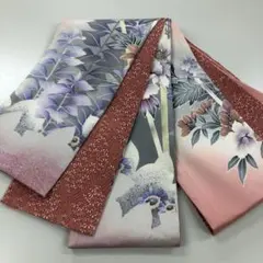 ハンドメイド半幅帯振袖生地