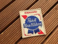 【70's Pabst Blue Ribbon ワッペン】パブスト ビール