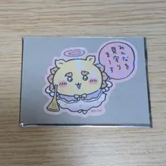 シーサー(ちいかわてんしあくま)スマホに貼れるサイズのホログラムステッカー