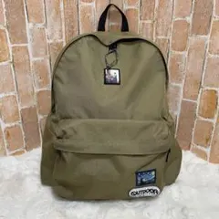 アウトドアプロダクツ　バックパック　リュック　ベージュ　大容量　刺繍ロゴ