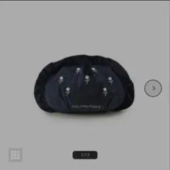 GELATO PIQUE 花刺繍ポーチ ネイビー