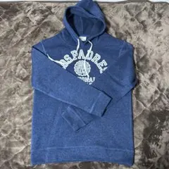 メンズパーカー青色