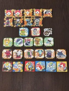 妖怪ウォッチ キャラクターシール 29枚セット　★超大吉1枚