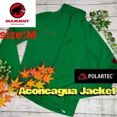 人気◆MAMMUT◆Aconcagua ML Jacket◆アジア:M/グリーン