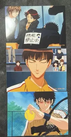 テニスの王子様 DVD特典 王子様スナップ写真 3枚セット⑭ ブロマイド