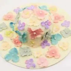 正規品＆新品未使用✳︎チュアンピサマイお花帽子✳︎