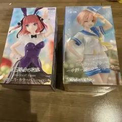 五等分の花嫁　フィギュアまとめ売り　中野ニ乃、中野一花