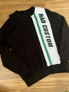 RAD CUSTOM トレーナー ブラック　160㎝のサムネイル