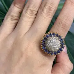 定価約95万円希少Ponte Vecchio鑑別付サファイア1.79ct K18 - メルカリ
