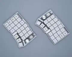 Iris 分割キーボード 木製ケース - メルカリ
