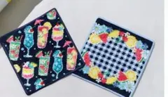 7月新作】JAL機内限定 フェイラー カクテル＆フルーツ タオルハンカチ