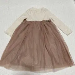 アプレレクール ワンピース　チュール　90cm