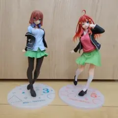 中野五月、三玖 五等分の花嫁∬ Coreful フィギュア ～制服ver.～