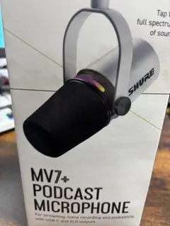 【美品】 SHURE MV7+ ダイナミックマイク【使用わずか】のサムネイル