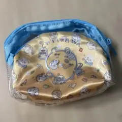 ちいかわ観光　クリアポーチ　ハチワレ　うさぎ　モモンガくりまんじゅうシーサー
