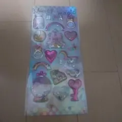 ホログラム　キラキラシール　立体シール かわいい　キラキラホロ入り　交換シール