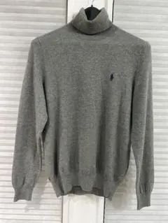 【美品】ラルフローレン チェック柄 ウォッシャブル メリノウール ニット 01020016.jpg