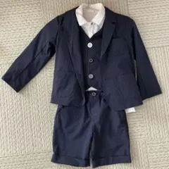 BREEZE ネイビー フォーマルスーツ 110センチ