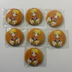 マジカルミライ2018 缶バッジ 鏡音リン・レン + KAITO・鏡音レン