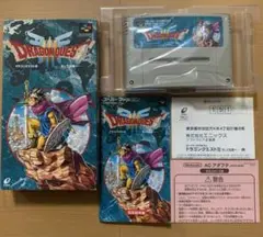 ドラゴンクエスト３　エニックス　箱説明書ハガキ付属　スーパーファミコン