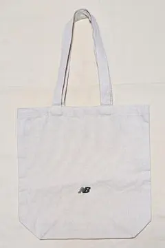 NEW BALANCEニューバランス ロゴ入トートバッグ 生成りベージュ 非売品