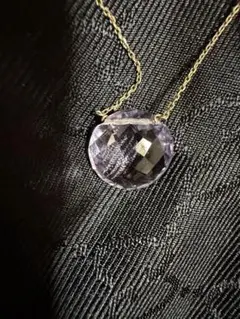 アメジストネックレスK10ネックレス