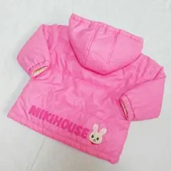 美品☆ミキハウス☆うさこ リバーシブル ジャンパー 80 ダブルB ジャケット