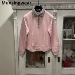 Munsingwear マンシングウェアグランドスラム 長袖シャツ M 淡ピンク