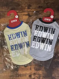 お値下げ　犬服　新品　EDWIN リピートタンク　２着セット サイズSのサムネイル
