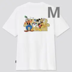 ミッキーマウス フォト デイズ UT グラフィックTシャツ　白　ホワイト