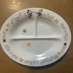 レア　Disney ミッキー ドナルド 昭和レトロ　カレー皿　お皿　ディズニーのサムネイル