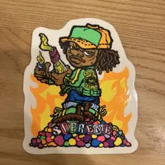 SUPREME ストリートアート ステッカー