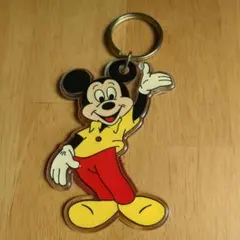 昭和レトロ 東京ディズニーランド ミッキーマウス キーホルダー