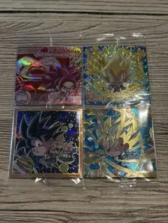 ドラゴンボール超戦士シールウエハース 4枚セットのサムネイル