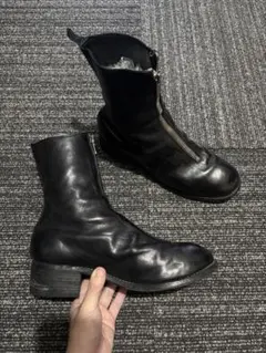 GUIDI PL2 Front Zipフロントジップ ブーツ サイズ44
