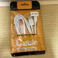 USB Type AtoCケーブル