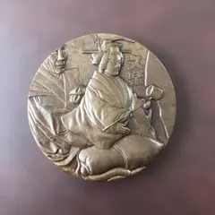 メダル　文楽