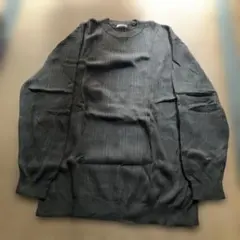 UNIQLO U クルーネックセーター カーキ XL